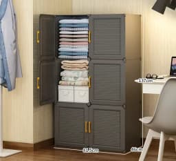 Aesthetic Display Wordrobe Partitions Dressing Rooms Space Saving Storage Waredrobe Organizer Women Vestidores Home Furniture
