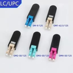 Fiber Loop Back SC/UPC LC/UPC Fiber Optical Loopback Adapter Single Mode SM/MM OM3 OM4 Double SC Optical Fiber Connector