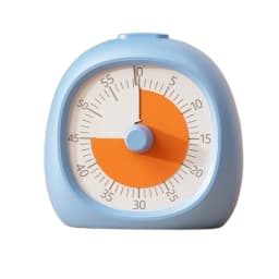 TINSOL 60 Minute Silent Visual Timer Practical Plastic Digital Clock Study Timer Focus Aid for Kids Classroom Homework Kitchen