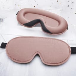 Silk Sleeping Mask Soft Smooth Sleep Mask For Eyes Travel Shade Cover Rest Relax Sleeping Blindfold Eye Cover Sleeping Aid