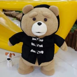 43cm 10 Movie Teddy Bear Ted 2 Plush Doll Toy Apron Soft Plush as a Christmas Birthday Gift for Good Friends