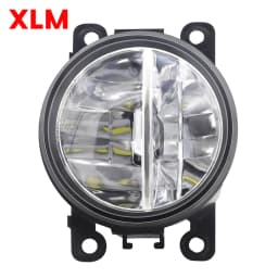 2 Pieces Car Front Fog Light Assembly 30W H11 LED Fog Daytime Running Lamp DRL 6000LM For Subaru BRZ 2013-2018