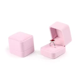 6PCS Square Velvet Ring Box Rings Earrings Studs Storage Organizer Jewelry Gift Case Romantic Proposal Wedding Ring Box