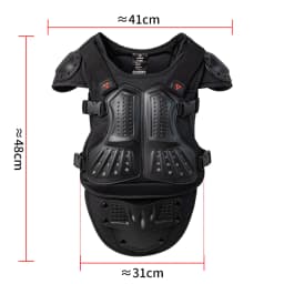 Kids Motorcycle Riding Body Armor/Elbow Knee Protector Children Motocross Back Vest Chest Off-Road Moto Cycling Protective Gear