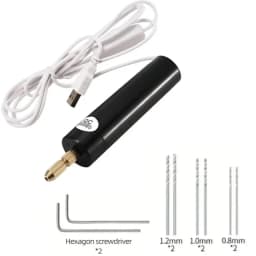 Handheld Mini Electric Drill DIY Electric USB Electric Drill Tools For Epoxy Resin Jewelry Making Wood Craft Engraving Pen Tool