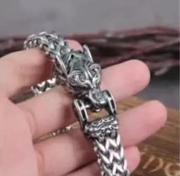 Never fade stainless steel link chain bracelet