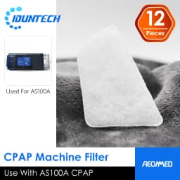 AEONMED Filters Air Sponge For AS100A CPAP/AutoCPAP/BiPAP Machine Aseptic Independent Packaging 12 Pieces Safe