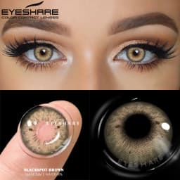 EYESHARE 1 Pair Color Contact Lenses for Eyes Beautiful Pupil Contact Lens Yearly Use Cosmetic Beauty Eye Lenses Colored Lenses