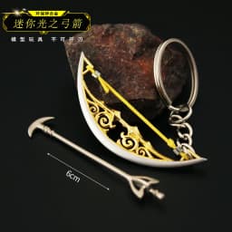 Game Zelda Link Master Sword Key chains Cosplay Alloy Openable Swords Pendant Props Keychain Accessoories Key Ring