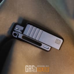 GAO EDC PEI Stainless Steel PC Push Slider Mechanical Intensive EDC Decompression Toys Tools