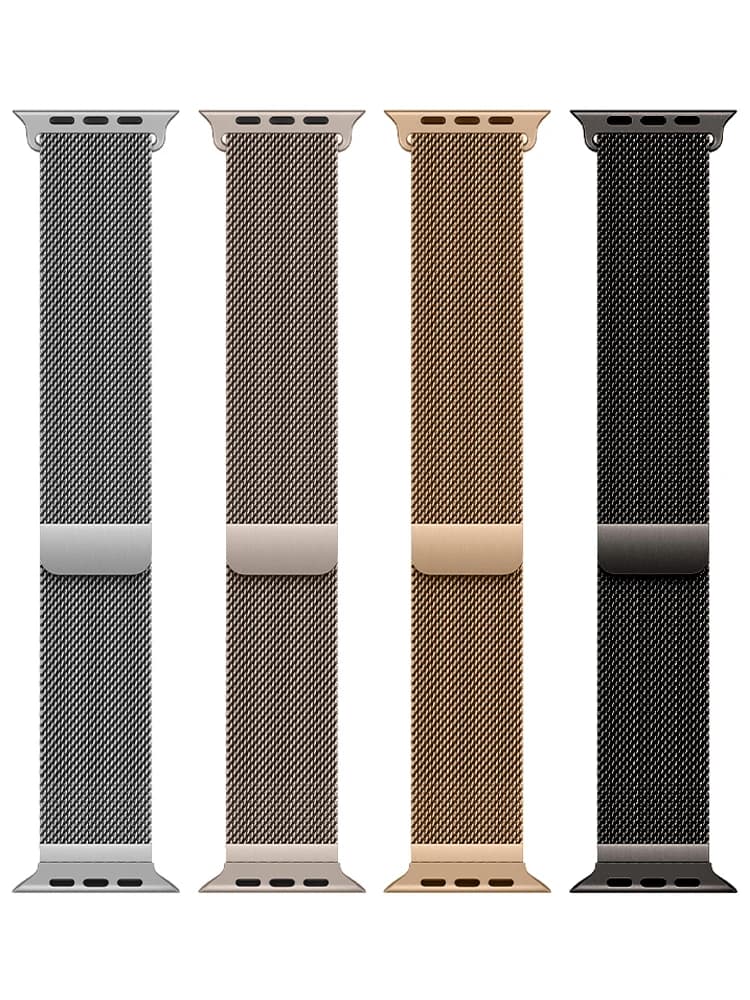 Milanese Loop Strap For Apple Watch Band 46mm 44mm 45mm 40mm 42mm 41mm Correa Bracelet iWatch Series 12 SE 11 10 Ultra 4 3 49MM