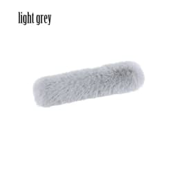 New 1 Pc Plush Fur Furry Bag Strap Covers Sleeves with Loop Fastener Cover for Bag Handles Replacements Accessories