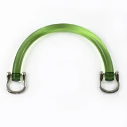 2/4Pcs U-shaped Plastic Bag Handle Acrylic Transparent Purse Frame Kiss Clasp Women Handbag Woven-bag Replace Bags Accessories