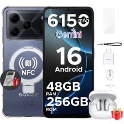 DOOGEE Note56 Plus Android 16 Gemini I 6,56 inch battery mAh 48 GB RAM (6 + 42) ROM Go mobile Phone with Google Payment