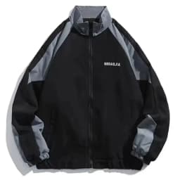 Hip Hop Varsity Jacket Men High Street Patchwork Color Block Windbreaker Outerwear Coats Spring Autumn Thin College Jackets Male