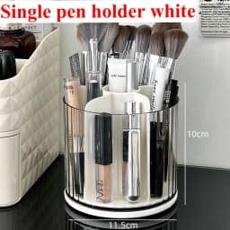 Nail Art Tools Storage Box Cotton Swab Container Nail Accessories Makeup Brush Organizer Box Nail Brush Pen Holder nails tool
