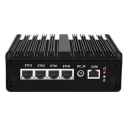 Intel N150 Mini PC Firewall Router 4 LAN I226-V 2.5G Celeron N5105 7305 J6412 NVMe Fanless Mini Computer Low Power PfSense Box
