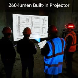 Unihertz 8849 Tank Pad Ultra Rugged Tablet Projector 16GB+512GB 10.95 inch Android 15 Dimensity 8200 Octa Core 5G Large Battery