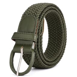 Women's Elastic and Elastic Woven Belt in One Outfit, Casual and Versatile Denim Belt for Men and Women