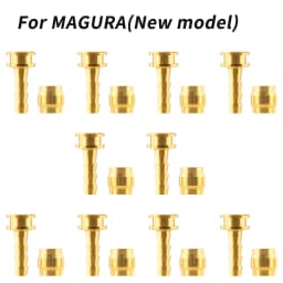 MUQZI 10 Set Bicycle Brake Olive For BH90 BH59 SRAM MAGURA TEKTRO Brake Insert Needle Bike Hydraulic Disc Brake Hose Connector