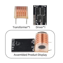 High Voltage Generator Module DC5-13 V to AC 10 kV–20 kV Arc Igniter High-Voltage Module Driver Board + Transformer
