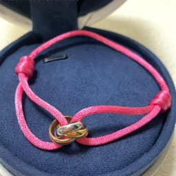 925 Silver Three Ring Tricolor Cross Couple Bracelet. A Holiday Gift with Adjustable Colors and Sizes. Never Fade. Non Allergic