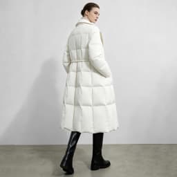 Amii Women's A-Line Down Jacket Lapel Collar Lightweight Warm Slim Fit Commuter Minimalist Women's Winter Down Jacket 12644006