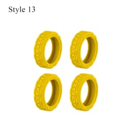 4PCS Premium Silicone Luggage Wheels Protector Covers Silent Shock-Proof Suitcase Wheels Cover Durable Trolley Box Casters Cover
