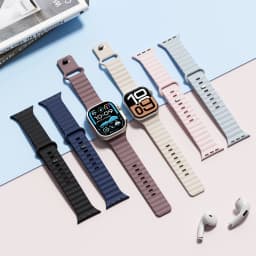 Silicone Strap for Apple Watch band 44mm 40mm 46mm 41mm 42mm 45mm 38mm Bracelet Correa iWatch Series 10 9 8 7 6 SE Ultra 2 49mm