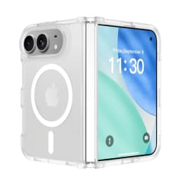 Slim Matte Translucent For Magsafe Case For iPhone Duo duo DUO Fold Wireless Charging Shockproof Back Front PC Hard Cover