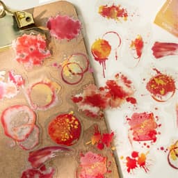 30 pcs Watercolor Trace Pattern PET Sticker Creative Stationery DIY Deco Journal Material Collage hand tent Scrapbook supplies