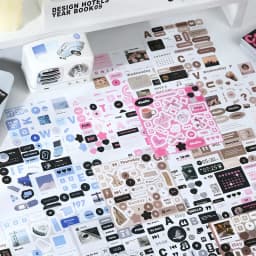 20 Pcs Cartoon Collage Sticker Book DIY Scrapbooking Collage Junk Journal Vintage Decor Stationery Supplies Stationery Sticker