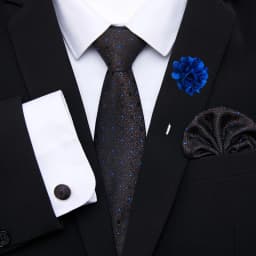 Great Quality Pink Floral Bow Tie Pocket Squares Cufflink Brooch Clip Pin Set Man Necktie Suit Accessories Birthday Gift