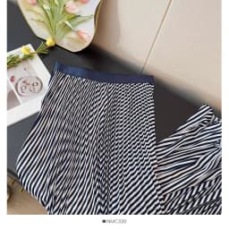Sweet & Vintage A-Line Pleated Skirts for Tall Women - 2026 Spring Summer High Waist Flowy Skirt