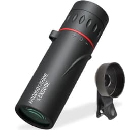 3000x25 monocular HD remote professional monocular, mini portable telescope, suitable for outdoor camping and hunting