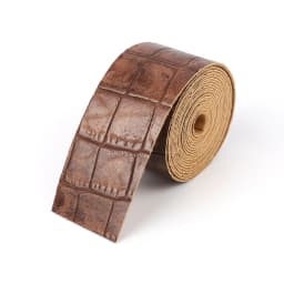 DIY Leather Crafts Straps Crocodile Pattern PU Leather Strips Crafts Accessories Belt Handle Crafts Making (2 Meters/Pieces)