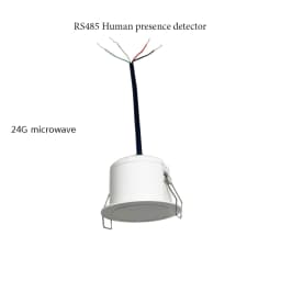 1Pcs Human Presence Detector 5.8/24G Microwave Sensor RS485 Output Life Being Sensor Home Smart Control