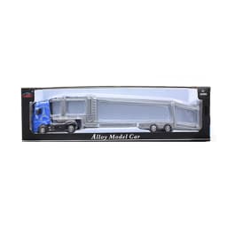 1:50 Diecast Alloy Truck Head Model Toy Container Truck Pull Back With Light Engineering Transport Vehicle Hobby Collections