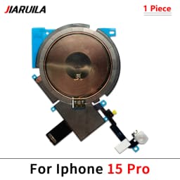 Wireless Charging NFC Chip Coil With Sticker & Power Button & Volume Button Flex Cable For iPhone 15 14 Plus 13 Mini 12 Pro Max
