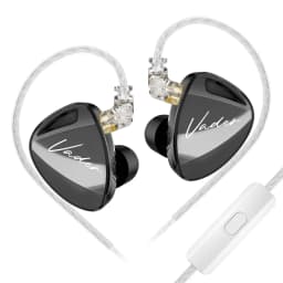 KZ Vader 3 Dynamic Driver IEM In-Ear Monitor Triple 8mm DD Crossover 4-Level Tuning Switch 0.75mm 2-Pin Cable 3.5mm HiFi