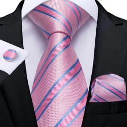 Hi-Tie Rose Peach Pink Solid Paisley Mens Silk Wedding Tie Fashion Design Necktie For Men Quality Hanky Cufflink Business Party