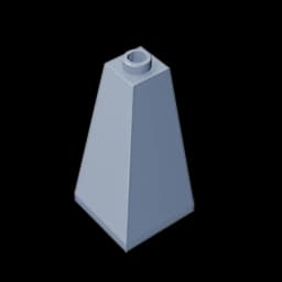 Gobricks GDS-733 ROOF TILE CORNER 2X2X3/73 compatible with lego 3685 children's DIY Educational Building Blocks Technical