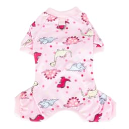 Dog Pajama for Small Dogs Cotton Soft Material Stretchable Puppy Clothes for Chihuahua Yorkie Dinosaurs Design Pet Apparel