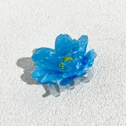 Colorful Printed Flower Acrylic Geometric Crab Clamp For Women Girls Creative Fixed Ponytail Hair Clip Claw Charm Accessories