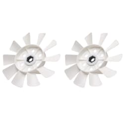 10-Blade For Hydro Drive Fan M809036 AM882303 Replacement Fits L105 L107 L108 L110 LT150 LT160 Lawn Tractors