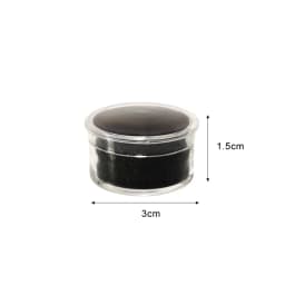 10Pcs/lot Wholesale Gemstone Storage Display Box Loose Diamond Jewelry Organizer Case Pendant Holder Acrylic Glass Top Gem Jars