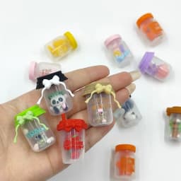 20pcs New 3D Silicone Beads Food Grade Focal Beads For Jewelry Making DIY Pacifier Chain Bracelet Necklace Jewelry Accessories
