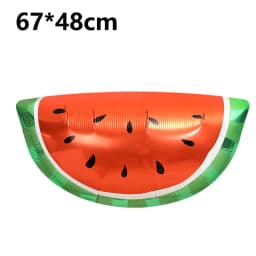 Cartoon Fruit Watermelon Pineapple Orange Birthday Balloons Wedding Holiday Festival Party Decoration Foil Balloon