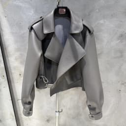 Lady Jacket in Leather Real Sheepskin Blouse Coat Women Spring and Autumn Casual Outwear 2979