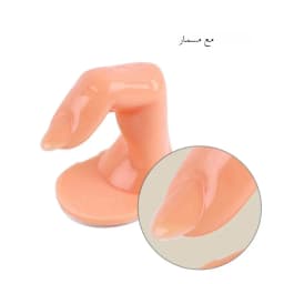 1/5/10Pcs Practice Fingers Manicure Beginners Training, Acrylic UV Gel Finger Design False Nail Tips Model DIY Display Tool